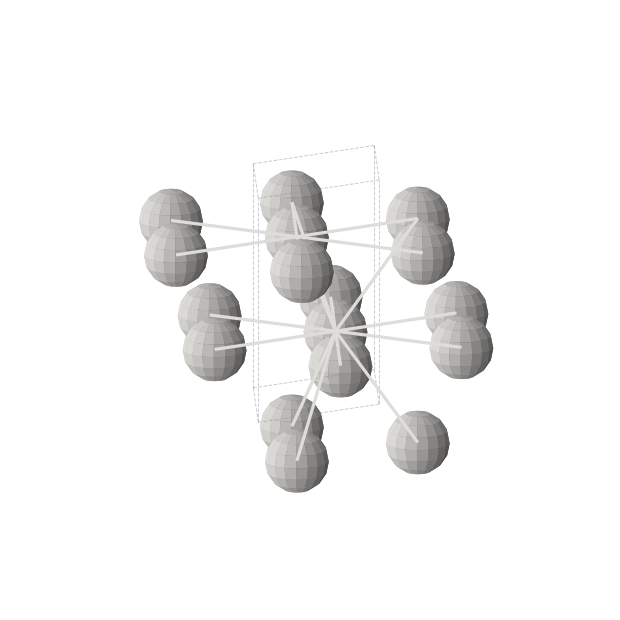 Crystal structure of Sc2 (hexagonal, P63/mmc (No. 194))