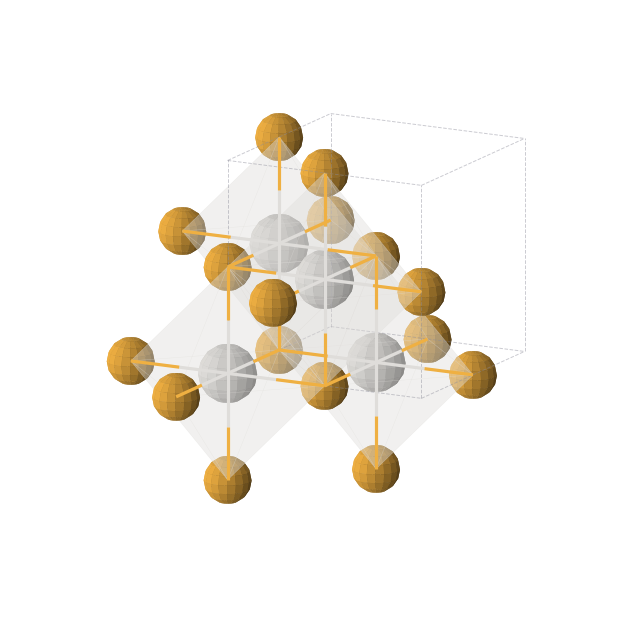 Crystal structure of ScSe (cubic, Fm-3m (No. 225))