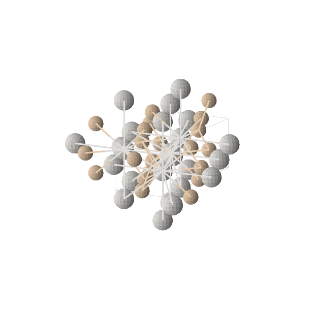 Crystal structure of ScSi (orthorhombic, Cmcm (No. 63))