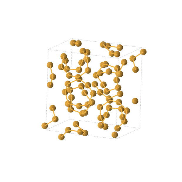 Crystal structure of Se (monoclinic, P21/c (No. 14))