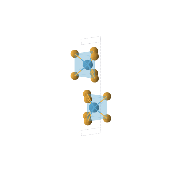 Crystal structure of WSe2 (hexagonal, P63/mmc (No. 194))