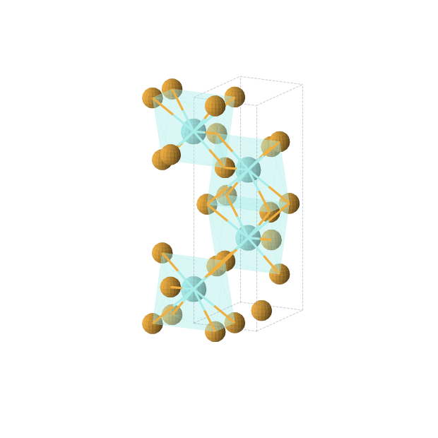 Crystal structure of YSe2 (orthorhombic, Immm (No. 71))