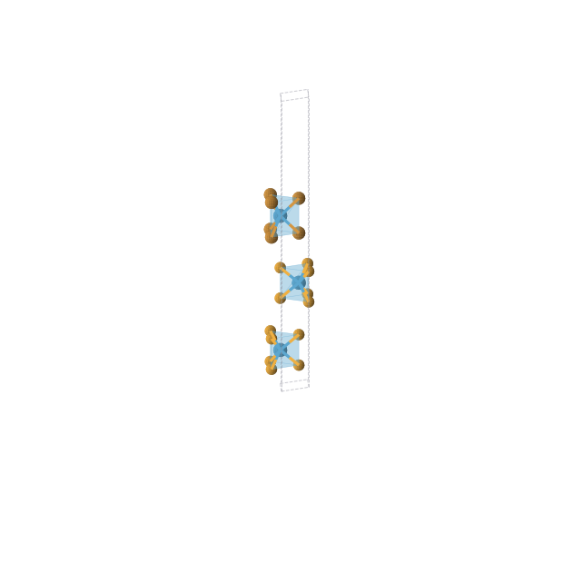 Crystal structure of Te2W3Se4 (trigonal, P3m1 (No. 156))
