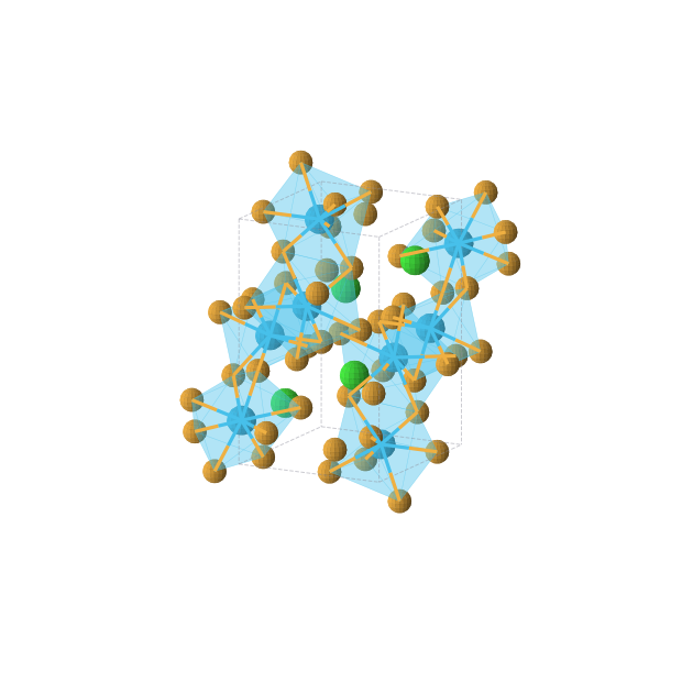 Crystal structure of Se20Sr4Th8 (monoclinic, P21/c (No. 14))