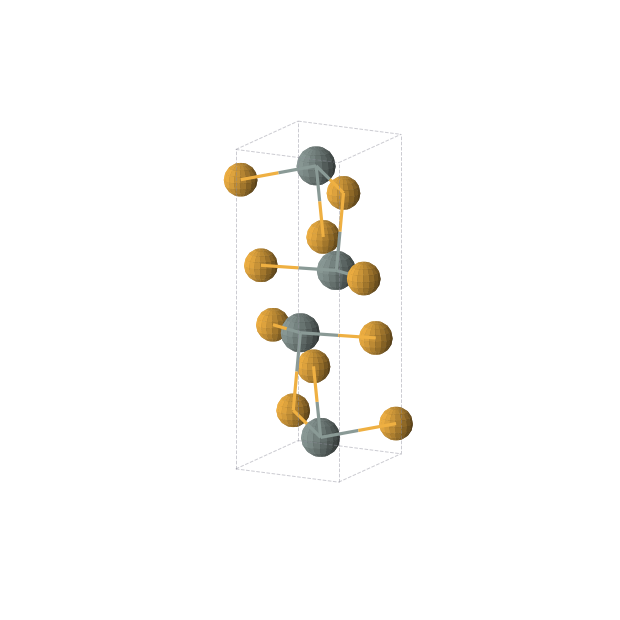 Crystal structure of SnSe (orthorhombic, Pnma (No. 62))
