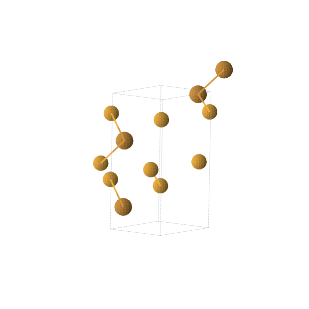 Crystal structure of TeSe (triclinic, P1 (No. 1))