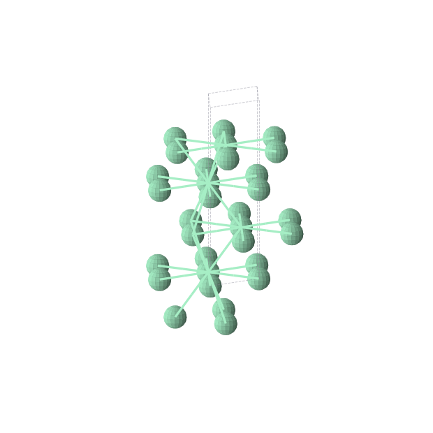 Crystal structure of Sm (hexagonal, P63/mmc (No. 194))