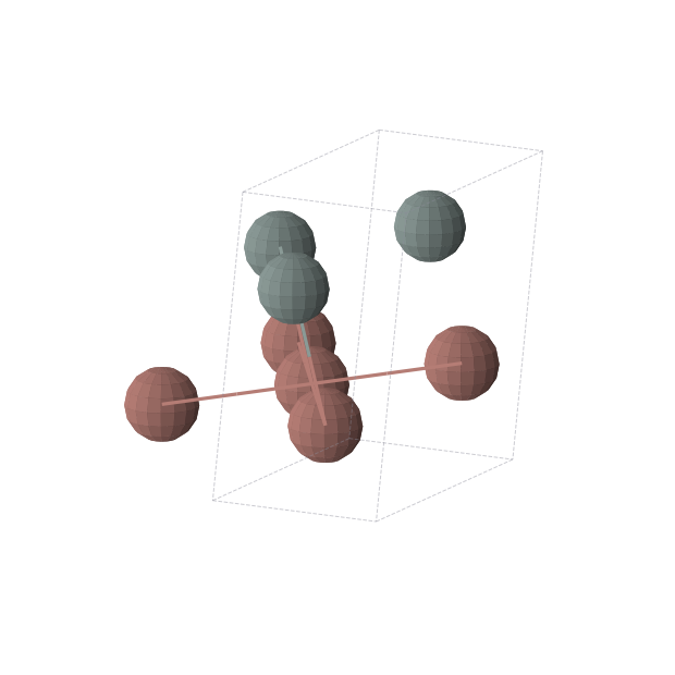 Crystal structure of Sn2Tl2 (monoclinic, Cm (No. 8))