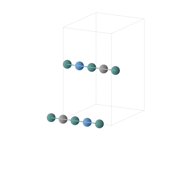 Crystal structure of Ta1Tc2V1 (orthorhombic, Immm (No. 71))