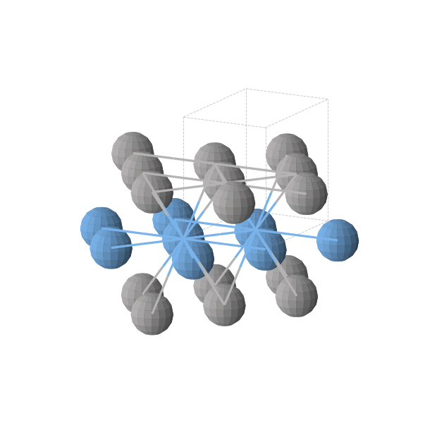 Crystal structure of TaV (orthorhombic, Cmmm (No. 65))
