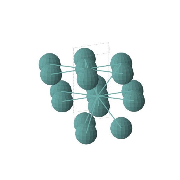 Crystal structure of Tc4 (hexagonal, P63/mmc (No. 194))