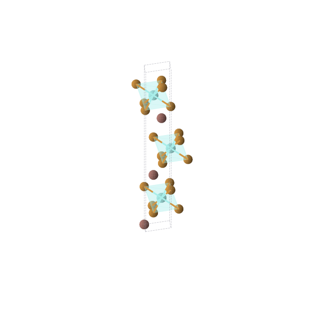 Crystal structure of Te2Tl1Y1 (trigonal, R-3m (No. 166))