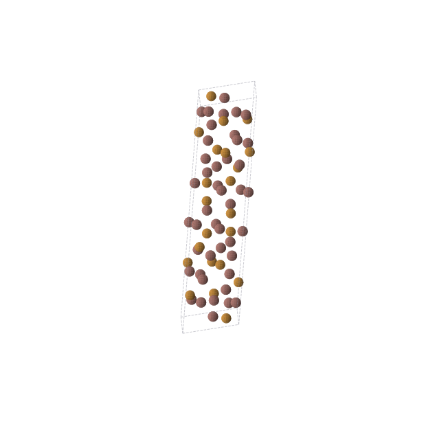 Crystal structure of Te2Tl4 (monoclinic, C2/c (No. 15))