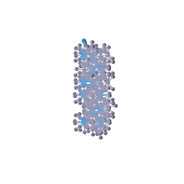 Crystal structure of U2Zn17 (hexagonal, P63/mmc (No. 194))