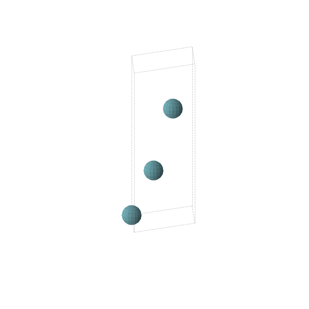 Crystal structure of Xe (trigonal, R-3m (No. 166))